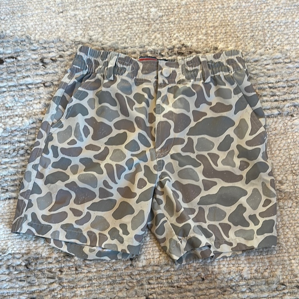 Camouflage Patterned Shorts